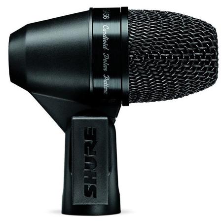 Shure PGA56-LC Dynamic Snare/Tom Instrument Microphone, No Cable