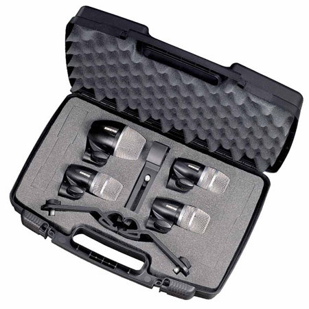Shure PGDMK4/XLR 4 Piece Drum Microphone Kit