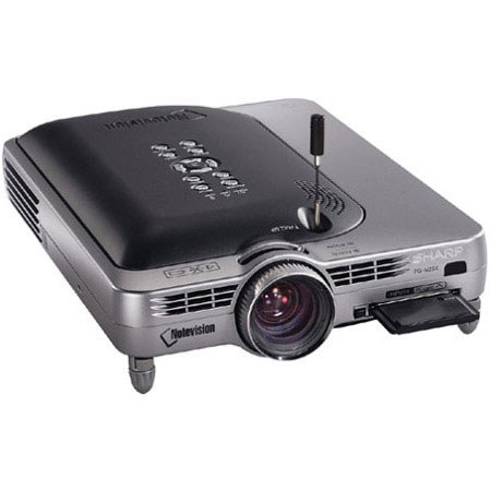 Disc. PG-M25X Notevision Multimedia LCD Projector, 1900 ANSI Lumens, Native XGA (1024 x 768), with Wireless Image Transfer.