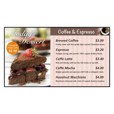 Sharp PN-HB 65" Class 4K Ultra-HD Smart Signage Display, 5000:1 Contrast Ratio