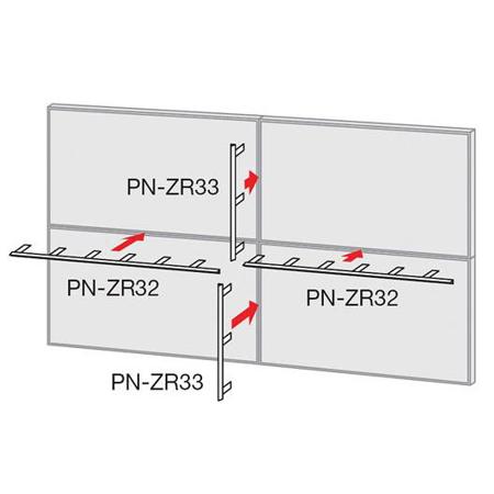 Sharp PN-ZR32 Long Mirror Frame for PN-V601 LCD Monitor