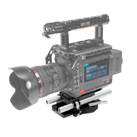 Shape 15mm LWS Channel Baseplate for Blackmagic Design PYXIS 6K Camera
