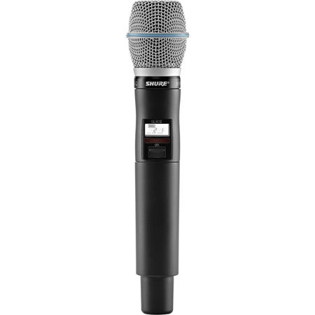 Shure QLXD2 Wireless Handheld Microphone Transmitter with BETA 87A Capsule