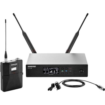 Shure QLXD14/83 Lavalier Wireless Microphone System, G50/470-534MHz