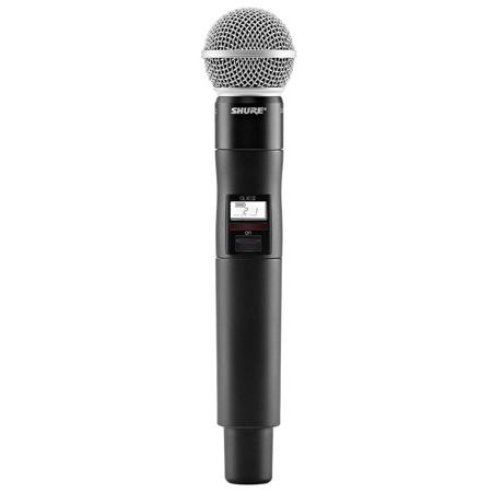 Shure QLXD2 Wireless Handheld Microphone Transmitter with SM58 Capsule X52: 902-928MHz