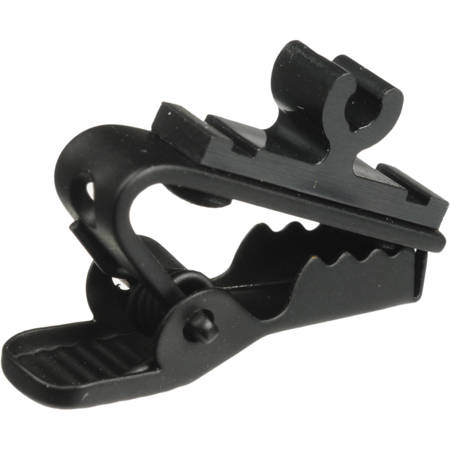 Shure RK354SB Single Bar Tie Clips for WL93 & SM93 Microphones, Set of 2, Black
