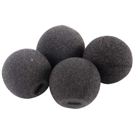 Shure RK355WS Windscreens for SM93 Lavalier Microphones, 4/Pack