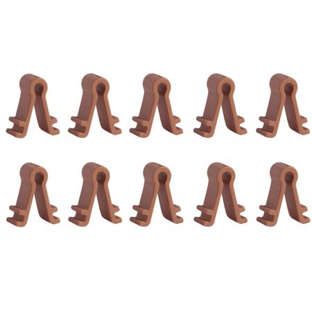 Shure RPM40SO TwinPlex Standoff for TL Lavalier Microphones, Cocoa, 10-Pack