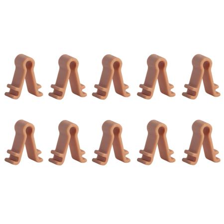 Shure RPM40SO TwinPlex Standoff for TL Lavalier Microphones, Tan, 10-Pack