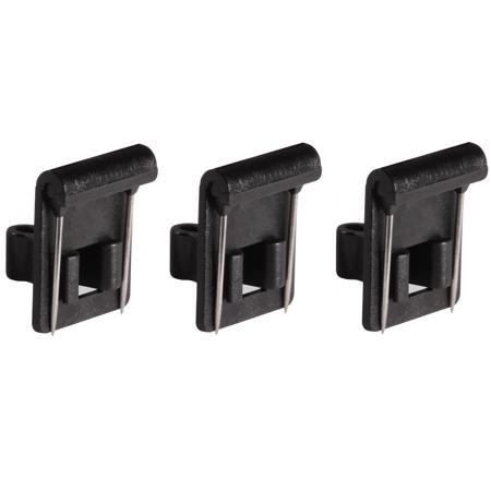 Shure Vampire Clip for TwinPlex Lavalier Microphones, Black, 3-Pack