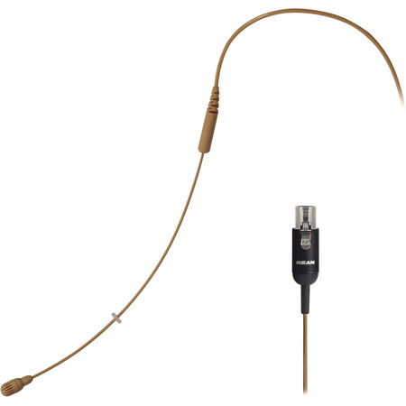 Shure TwinPlex Replacement Boom Arm for TH53, LEMO Connectors, Cocoa