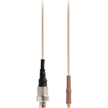 Shure RPM685 2mm (0.07") Cable for WCE6 Microphone, Lemo-3 Connector, Light Tan