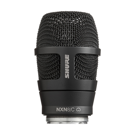 Shure Nexadyne 8/C Cardioid Dynamic Wireless Capsule for Handheld Transmitters Black