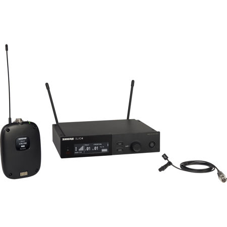 Shure SLXD14/93 Single-Channel Digital Wireless System with WL93 Lavalier Mic H55: 514-558MHz