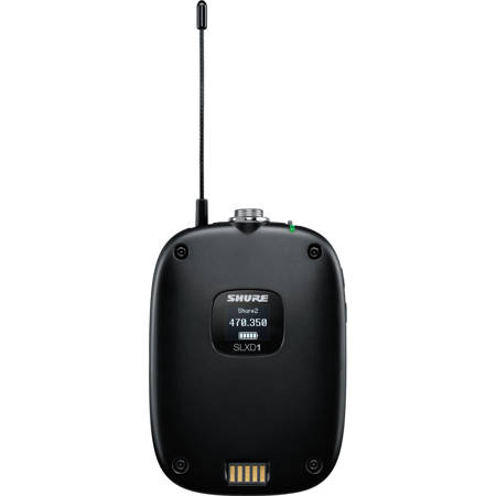 Shure SLXD1 Digital Wireless Bodypack Transmitter H55: 514-558MHz