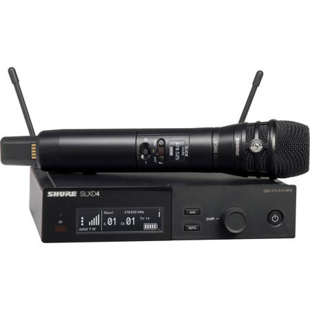 Shure SLXD24/K8B Single-Channel Digital Wireless Vocal System w/KSM8 Mic Capsule G58: 470-514MHz