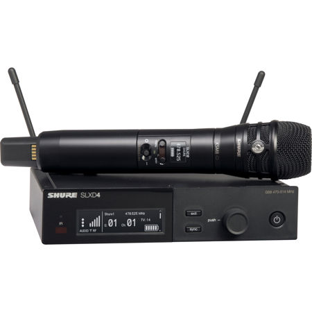 Shure SLXD24/K8B Single-Channel Digital Wireless Vocal System w/KSM8 Mic Capsule J52: 558-616MHz