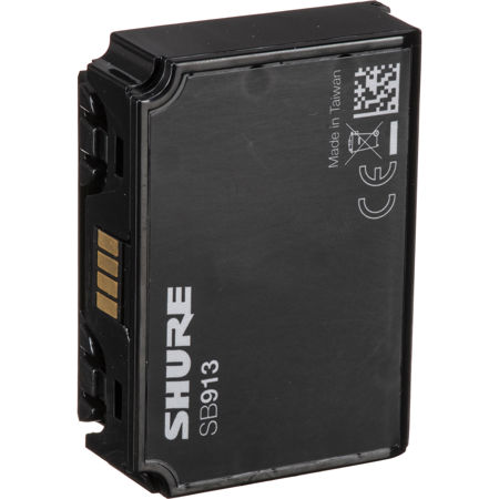 Shure SB913 3-AAA Battery Sled for ADX1 and ADX1Lemo3 Transmitter