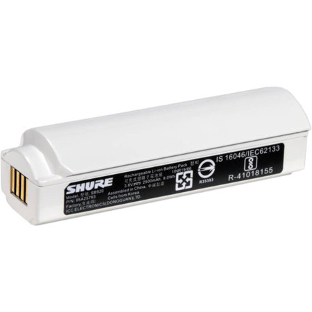 Shure SB920 Rechargeable Lithium-Ion Battery for ADX2 and ADX2/FD Transmitters