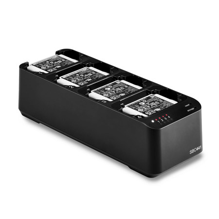 Shure SBC441US 4-Bay Docking Charger with Power Supply