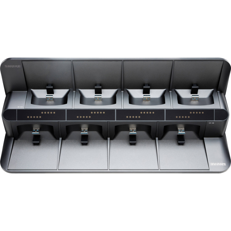 Shure SBC850 8-Bay Networked Charging Station with PS45 Power Supply
