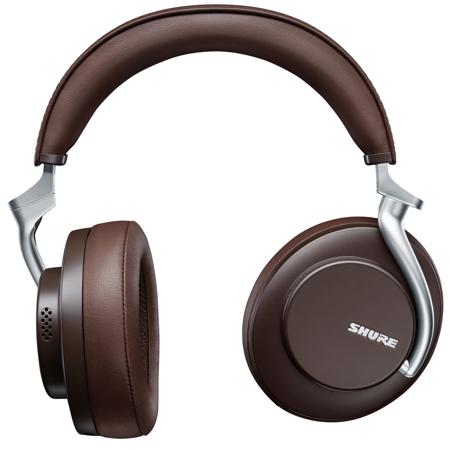 Shure AONIC 50 Wireless Noise Cancelling Headphones, Brown