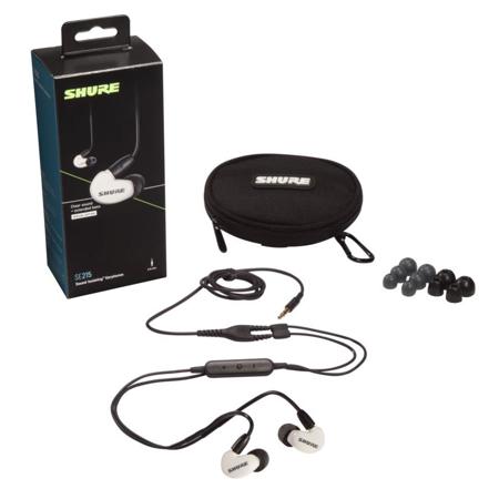 Shure SE215 Special Edition In-Ear Earphones, RMCE-UNI 3.5mm Cable, White