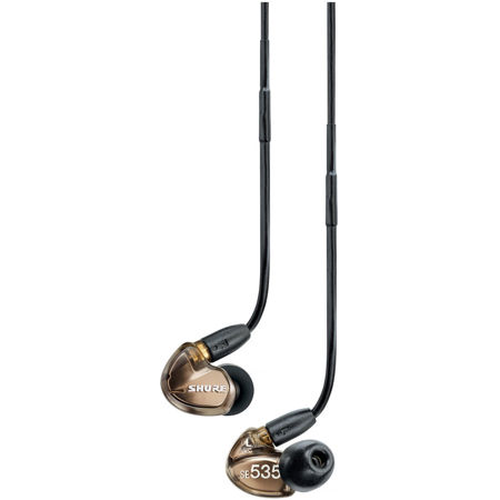Shure SE535 Sound-Isolating In-Ear Stereo Headphones - Bronze