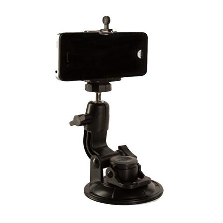 Shill Suction Cup Mount with Smartphone Adapter and GoPro Adapter