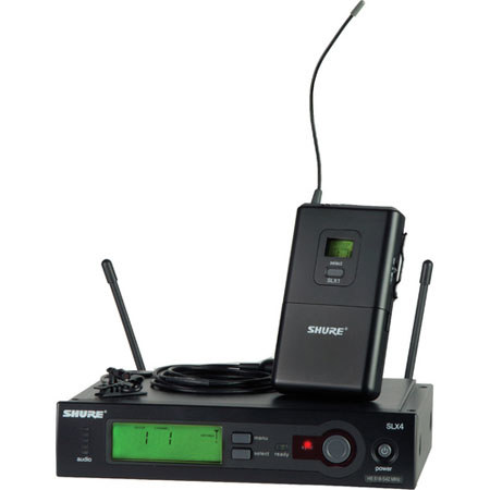 Shure SLX14/150/O-J3 Wireless Microphone System, J3/572-596MHz Frequency Range