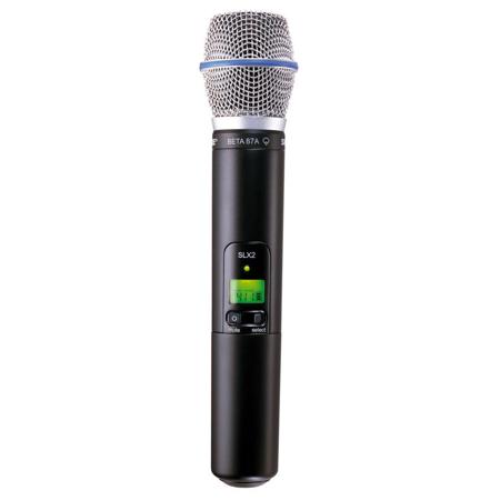 Shure SLX2/BETA87A=-G4 Handheld Transmitter with Beta 87A Mic