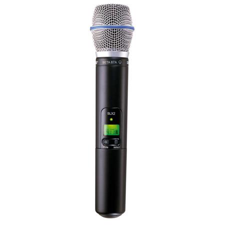 Shure SLX2/BETA87A=-G5 Handheld Transmitter with Beta 87A Mic