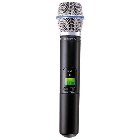 Shure SLX2/BETA87A=-H5 Handheld Transmitter with Beta 87A Mic
