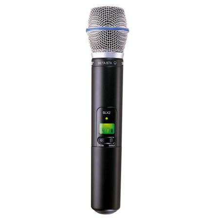 Shure SLX2/BETA87C=-G5 Handheld Transmitter with Beta 87C Mic