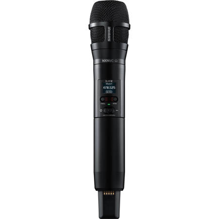 Shure SLXD2/N8 Digital Wireless Handheld Transmitter with N8 Mic Capsule, Black Cardioid G58: 470-514MHz
