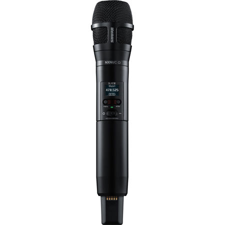 Shure SLXD2/N8 Digital Wireless Handheld Transmitter with N8 Mic Capsule, Black Cardioid J52: 558-616MHz