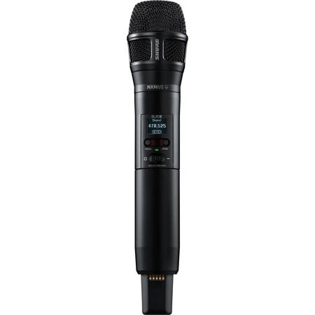 Shure SLXD2/N8 Digital Wireless Handheld Transmitter with N8 Mic Capsule, Black Supercardioid G58: 470-514MHz