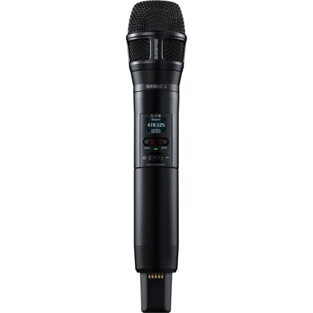 Shure SLXD2/N8 Digital Wireless Handheld Transmitter with N8 Mic Capsule, Black Supercardioid H55: 514-558MHz