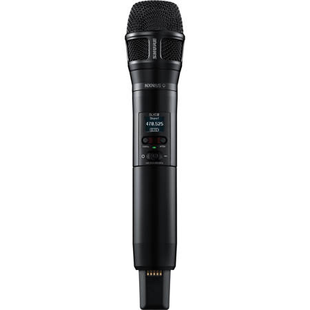 Shure SLXD2/N8 Digital Wireless Handheld Transmitter with N8 Mic Capsule, Black Supercardioid J52: 558-616MHz