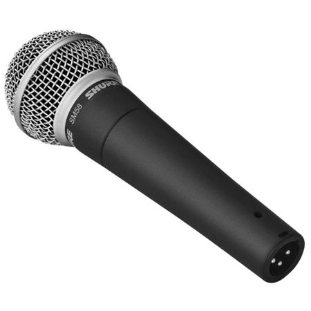 Shure SM58CN Cardioid, Dynamic Handheld Wired Microphone SM58-CN