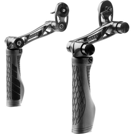 Shape New Generation Quick Release Handle with ARRI Rosette, Short Length, Pair