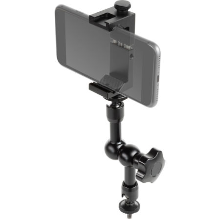 Shape Smartphone Aluminum Clamp with 7" Magic Arm