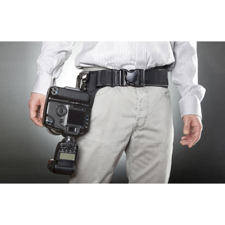 SpiderHolster SpiderPro Single Cam System, with Spider Belt, SpiderPro Camera Holster, Plate with Pin