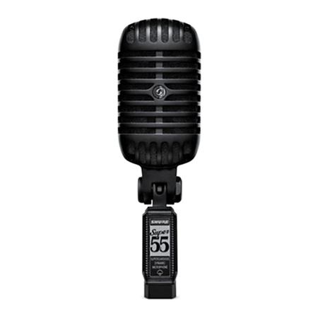 Shure Classic Super 55 Limited Edition Deluxe Vocal Microphone, Pitch Black