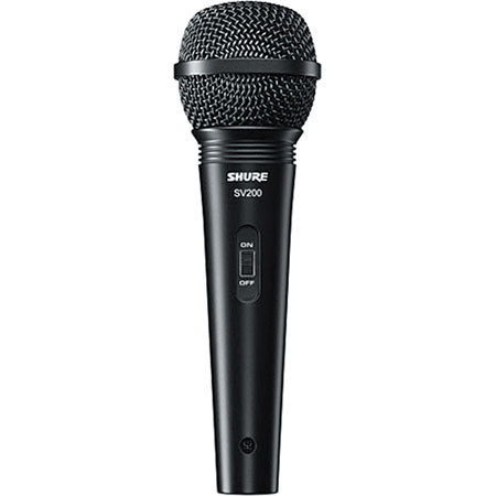 Shure SV200-W Cardioid Dynamic Microphone