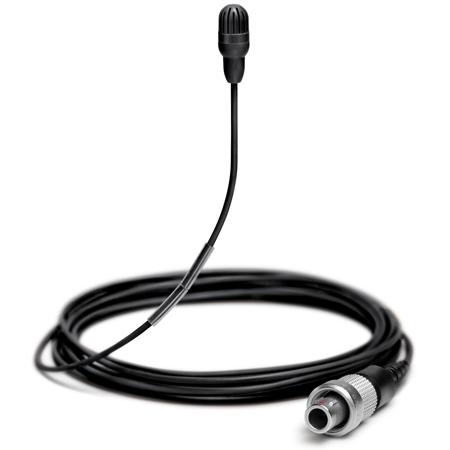 Shure TwinPlex TL45 Omnidirectional Lavalier Mic, Low Sensitivity, Lemo, Black
