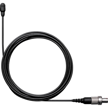 Shure TwinPlex TL46 Omnidirectional Lavalier Microphone with 6-Pin LEMO, Black