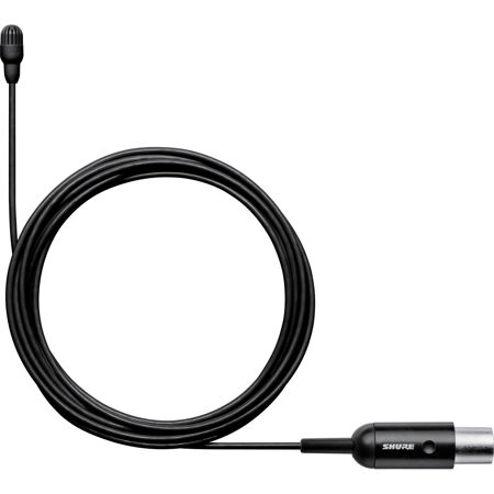 Shure TwinPlex TL47 Omnidirectional Lavalier Mic, MTQG, Black, W/Accessories