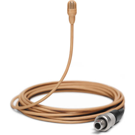 Shure TwinPlex TL47 Omnidirectional Lavalier Mic, Low Sensitivity, Lemo, Cocoa