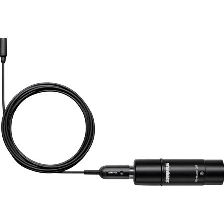 Shure TwinPlex TL48 Omnidirectional Lavalier Mic, XLR, Black, W/Accessories